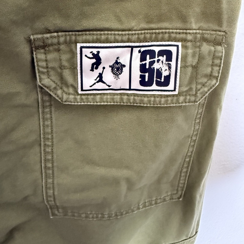 Jordan X Union X Bephies Beauty Green Utility Supply Pants Men's 30 Medium Cargo - Picture 7 of 12